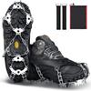 Snow Spikes for Shoes, 32 Non-Slip Spikes, Superior Traction, Hiking, Outdoor view 1