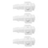 BCOATH 4pcs Foosball Player Figures Durable Replacement Statues for Foosball Tables Sturdy Design for All Ages Mini Dolls for Soccer Table Accessories view 1