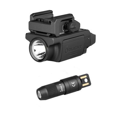OLIGHT PL-Mini 3 Valkyrie 600 Lumens Compact Tactical Light Bundles IMINI 2 EDC Rechargeable Keychain Flashlight