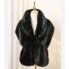 Elegant Evening Capes Warm Cloak Luxurious Party Shawl Women's Fashion Accessory for Winter Bridal Weddings and Event view 3