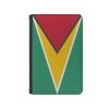 Guyana Guyanese Flag Passport Holder for Travel, Passport Cover Wallet for Women Men, PU Leather Passport Book Card Holder Case with Pen,Travel Gifts view 1