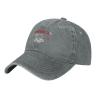 America and Cobra Baseball Cap for Men Women Adjustable Vintage Washed Golf Dad Hat 100% Cotton Hats Gray view 1