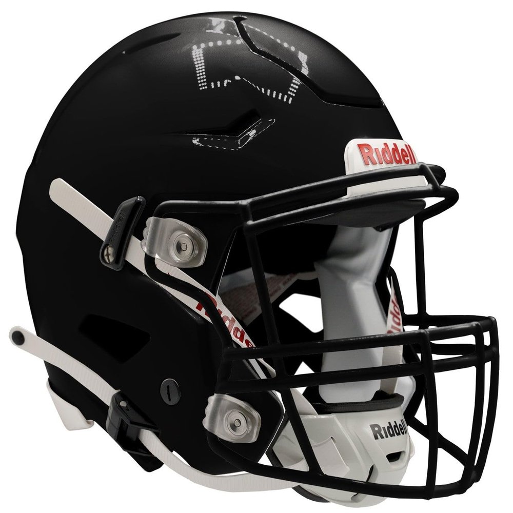 Riddell SpeedFlex Adult Football Helmet with Facemask, Speed Flex Helmet for Football
