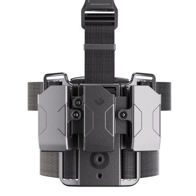 Orpaz G19 Pistol Mag Pouch Compatible with Glock 19 Magazine Holster for 0.40, 9mm Magazine Holder (Triple Mag, Leg)