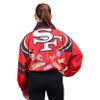 Olivia Culpo x FOCO  San Francisco 49ers NFL Winning Play Windbreaker Jacket - XXL view 2