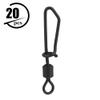 CFTGIW Fishing Tackle Swivels and Snaps Rolling Swivels with T S Snap Functional But Also Visually Appealing view 4