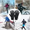 Heated Gloves for Men Women, Rechargeable Heated Electric Gloves,Touch-Screen Ski Gloves - Windproof Snow Mittens Ski Gloves Winter Must Have for Women Men for Ski Riding view 3