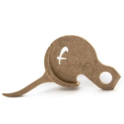The Finisher - Waterfowl Bird Dispatching Multi Tool Hunting Accessory - Choke Tube Wrench, Screwdriver, Bottle Opener (Brass, Standard)