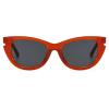 Y2K Cat Eye Sunglasses Women 2025 Luxury Designer Vintage Irregular Oval Sun Glasses For Ladies black yellow Eyewear (C2) view 1