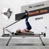 sogesfurniture Pilates Board,Pilates Reformer Foldable for Home Gym and Studio,Reformer Pilates Machine Up to 330.5 LBS with Dual Resistance- Springs and Cords, (Black, 77.9 inch) view 3