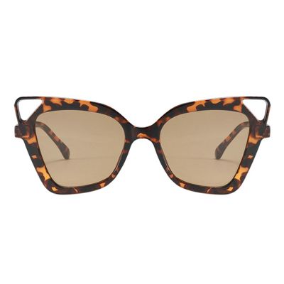 helena Fashion Cat Eye Sunglasses Women 2025 Luxury Design Vintage Square Punk Sun Glasses For Ladies Shades Eyewear (C4)