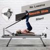 sogesfurniture Pilates Board,Pilates Reformer Foldable for Home Gym and Studio,Reformer Pilates Machine Up to 395LBS with Dual Resistance- Springs and Cords,(Black, 86.6 inch) view 3