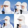 Unique Knit Hat Hooded Hat Pullover Casual Streetwear Caps Photo Props Women Men Breathable Knit Hat view 2