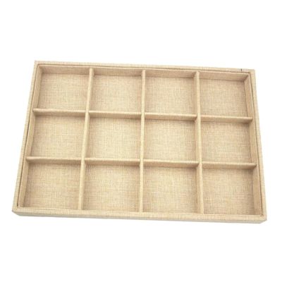 ANDRESLAD Jewelry Plate Bead Organizer for Women Necklace Holder Stand Storage Cubes