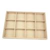 ANDRESLAD Jewelry Plate Bead Organizer for Women Necklace Holder Stand Storage Cubes view 1