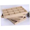 ANDRESLAD Jewelry Plate Bead Organizer for Women Necklace Holder Stand Storage Cubes view 3
