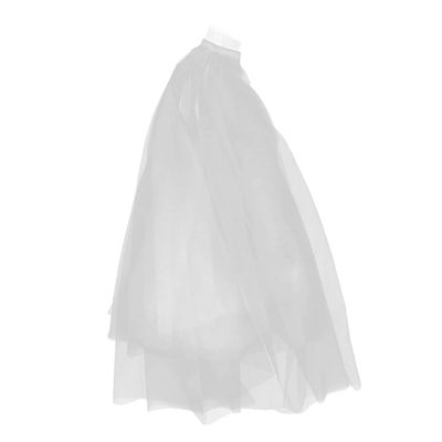 ANDRESLAD Bridal Veil Comb Wedding Veil Short White Elegant Double-layer Party Photo