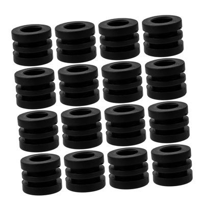 CORHAD Foosball Gasket Kit 16pcs Machine Washable Washers Table Soccer Part Noise Reduction Buffer Pads for Home and Office