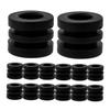 KOMBIUDA 16pcs Foosball Bumpers Gaskets for Table Soccer Game Replacement Bushings for Enhanced Easy to Install Compatible Foosball Tables view 1