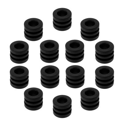 FELTECHELECTR 16pcs Foosball Table Accessory Football Gaskets Rod Bumpers for Standard Table Football Aesthetic Design for Home Office School Entertainment