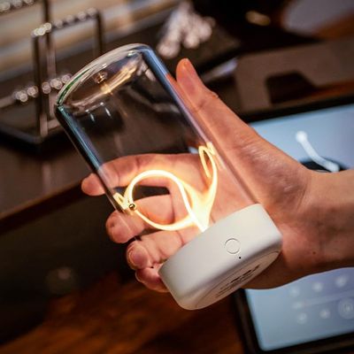 New LED Camping Light Type-c Rechargeable Portable Night Light with High Transparency and Anti Drop Creative Atmosphere Light