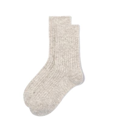 Zaya Luxurious Wool Socks - Sustainable Mongolian Sheep Wool - Moisture-Wicking, Breathable Cold-Weather Winter Essentials (US, Alpha, Small, Regular, Regular, Standard, Light gray)