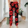 Pole Fitness Dance Vintage Mens Pajama Pants Print Pj Pants Pajama Bottoms Lounge Pants Sleep Pant Sleepwear 5XL view 2