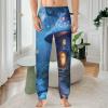 Mushroom House Mens Pajama Pants Print Pj Pants Pajama Bottoms Lounge Pants Sleep Pant Sleepwear 4XL view 2