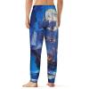 Steamship Moon Mens Pajama Pants Print Pj Pants Pajama Bottoms Lounge Pants Sleep Pant Sleepwear 4XL view 3