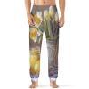 Lemon Flower Mens Pajama Pants Print Pj Pants Pajama Bottoms Lounge Pants Sleep Pant Sleepwear 2XL view 1
