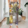 Lemon Flower Mens Pajama Pants Print Pj Pants Pajama Bottoms Lounge Pants Sleep Pant Sleepwear 2XL view 2