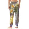 Lemon Flower Mens Pajama Pants Print Pj Pants Pajama Bottoms Lounge Pants Sleep Pant Sleepwear 2XL view 3