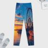 Old Town Pier in Helsinki Finland Mens Pajama Pants Print Pj Pants Pajama Bottoms Lounge Pants Sleep Pant Sleepwear 4XL view 4