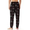 Paris Eiffel Tower Mens Pajama Pants Print Pj Pants Pajama Bottoms Lounge Pants Sleep Pant Sleepwear L view 3