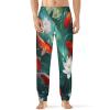 Japanese Fish Mens Pajama Pants Print Pj Pants Pajama Bottoms Lounge Pants Sleep Pant Sleepwear 5XL view 1