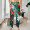 Japanese Fish Mens Pajama Pants Print Pj Pants Pajama Bottoms Lounge Pants Sleep Pant Sleepwear 5XL view 2
