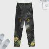 Black Wolf Mens Pajama Pants Print Pj Pants Pajama Bottoms Lounge Pants Sleep Pant Sleepwear 4XL view 4