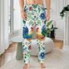 Polish Floral Folk Rooster Mens Pajama Pants Print Pj Pants Pajama Bottoms Lounge Pants Sleep Pant Sleepwear 2XL view 2