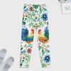Polish Floral Folk Rooster Mens Pajama Pants Print Pj Pants Pajama Bottoms Lounge Pants Sleep Pant Sleepwear 2XL view 4