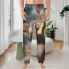 Spaces Taco Cat Mens Pajama Pants Print Pj Pants Pajama Bottoms Lounge Pants Sleep Pant Sleepwear 5XL view 2
