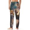 Spaces Taco Cat Mens Pajama Pants Print Pj Pants Pajama Bottoms Lounge Pants Sleep Pant Sleepwear 5XL view 3