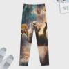 Spaces Taco Cat Mens Pajama Pants Print Pj Pants Pajama Bottoms Lounge Pants Sleep Pant Sleepwear 5XL view 4