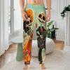 Day of The Dead Skull Mexico Day Mens Pajama Pants Print Pj Pants Pajama Bottoms Lounge Pants Sleep Pant Sleepwear M view 2