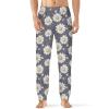 Daisy Prints Mens Pajama Pants Print Pj Pants Pajama Bottoms Lounge Pants Sleep Pant Sleepwear M view 1