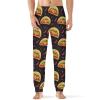 Taco Chili Pattern Mens Pajama Pants Print Pj Pants Pajama Bottoms Lounge Pants Sleep Pant Sleepwear 2XL view 1