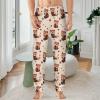 Cute Red Panda Mens Pajama Pants Print Pj Pants Pajama Bottoms Lounge Pants Sleep Pant Sleepwear 5XL view 2