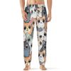 Cats Pattern Mens Pajama Pants Print Pj Pants Pajama Bottoms Lounge Pants Sleep Pant Sleepwear L view 1