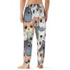 Cats Pattern Mens Pajama Pants Print Pj Pants Pajama Bottoms Lounge Pants Sleep Pant Sleepwear L view 3