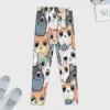 Cats Pattern Mens Pajama Pants Print Pj Pants Pajama Bottoms Lounge Pants Sleep Pant Sleepwear L view 4