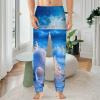 Beach Seashell Mens Pajama Pants Print Pj Pants Pajama Bottoms Lounge Pants Sleep Pant Sleepwear 5XL view 2